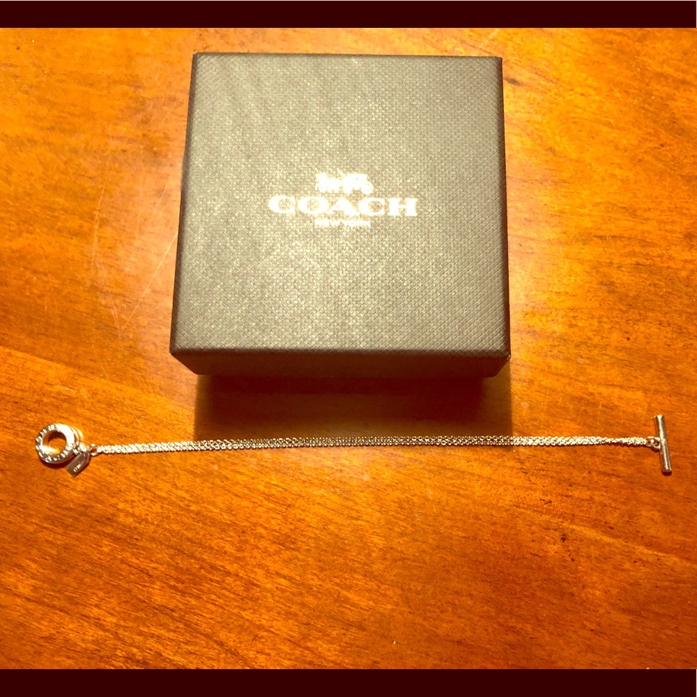 Silver tone bracelet